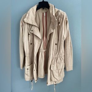 Khaki military jacket
